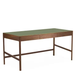 Cheap Domus 3-Drawer Desk Walnut In Stock | Desks