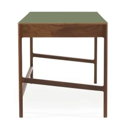 Cheap Domus 3-Drawer Desk Walnut In Stock | Desks