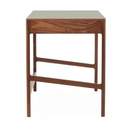 Hot Domus 2-Drawer Desk Walnut In Stock | Desks