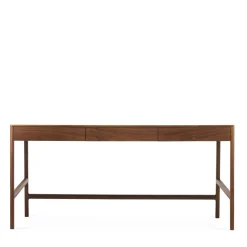 Cheap Domus 3-Drawer Desk Walnut In Stock | Desks