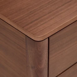 Fashion Domus Sideboard 2 Door Walnut Storage