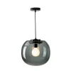 Clearance Flo Pendant Light Smoked Grey Glass Lighting | Get It In Time For Christmas