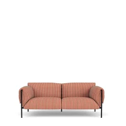 Fashion Fold Outdoor 2-Seater Sofa With Arms Fold Outdoor