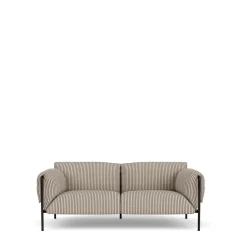 Fashion Fold Outdoor 2-Seater Sofa With Arms Fold Outdoor
