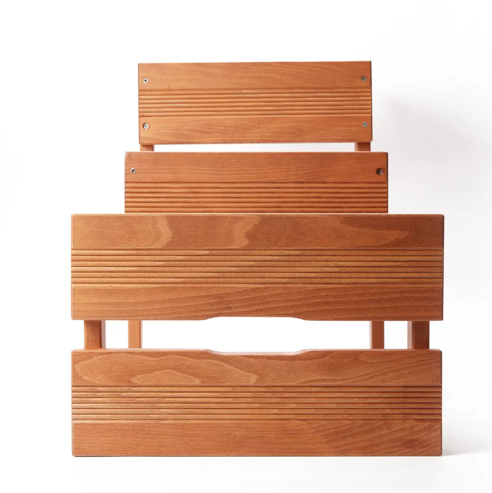 Online Folding Step Stool Cherry Utility