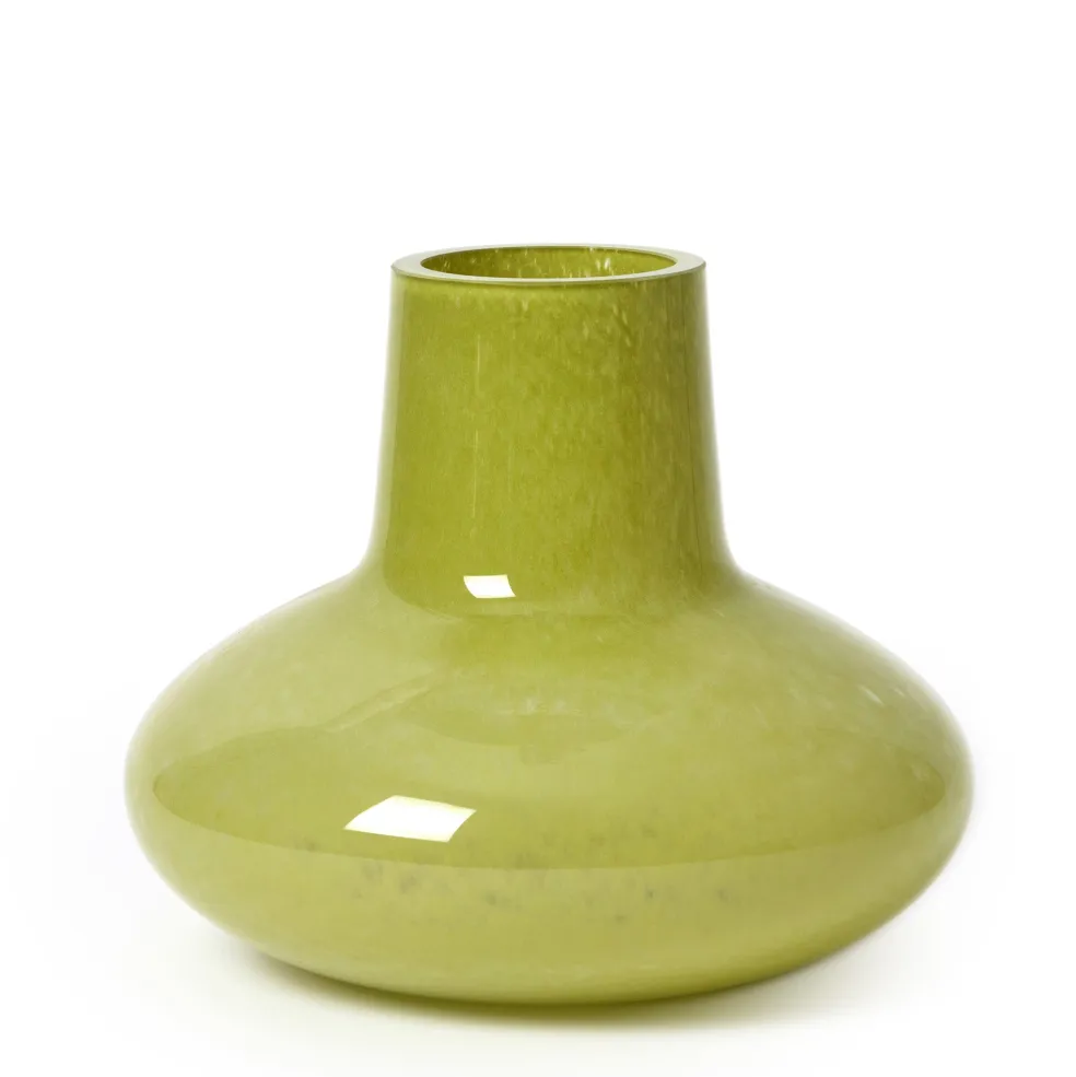Online Form Glass Vase Moss 19cm Vases | Gifts For Home