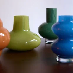 Online Form Glass Vase Moss 19cm Vases | Gifts For Home