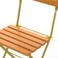 Clearance Grasshopper Folding Outdoor Chair Yellow In Stock | Outdoor Furniture