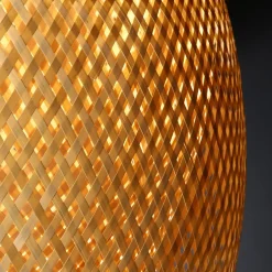 Fashion Hatch Bamboo Shade 50cm Lighting | Get It In Time For Christmas