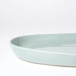 Store Henley Oversized Oval Serving Platter French Grey 50cm Serving Boards & Platters | Table Settings
