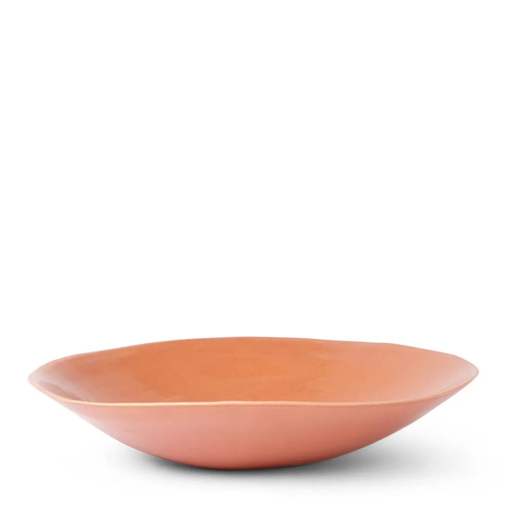 Store Henley Oversized Serving Bowl Coral 40cm Serving Bowls & Utensils | Table Settings
