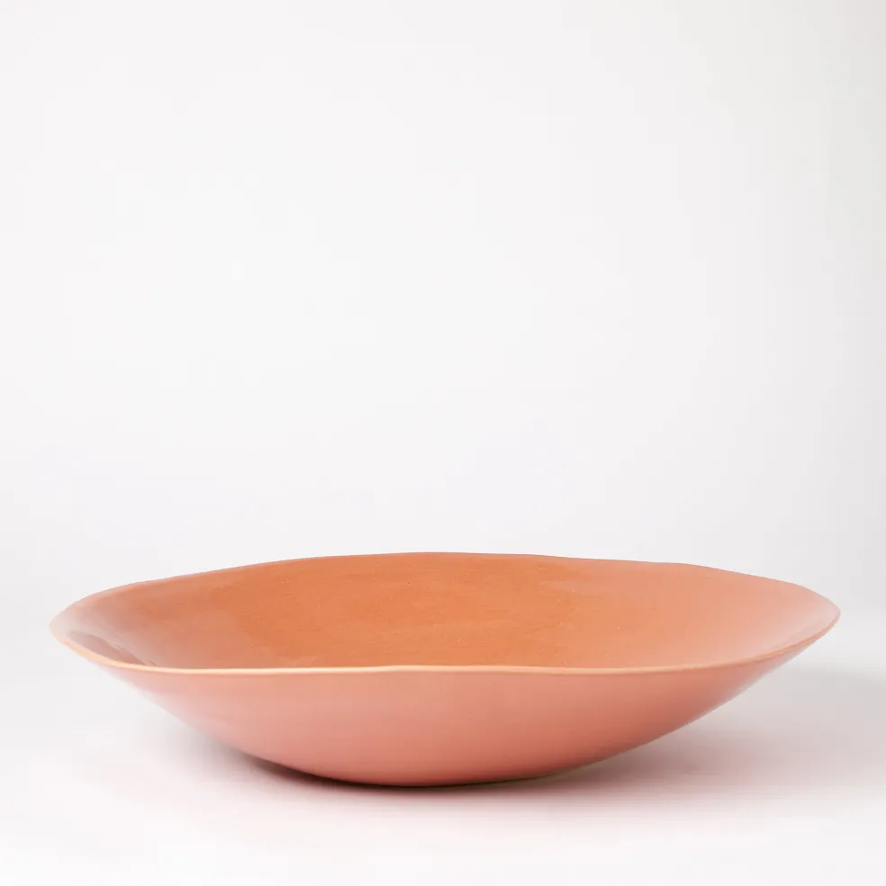 Store Henley Oversized Serving Bowl Coral 40cm Serving Bowls & Utensils | Table Settings