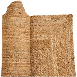 Discount Jute Braided Rug Neutral 200 x 300cm Rugs