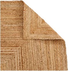 Discount Jute Braided Rug Neutral 200 x 300cm Rugs