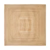 Store Jute Braided Square Rug Neutral 350 x 350cm Rugs