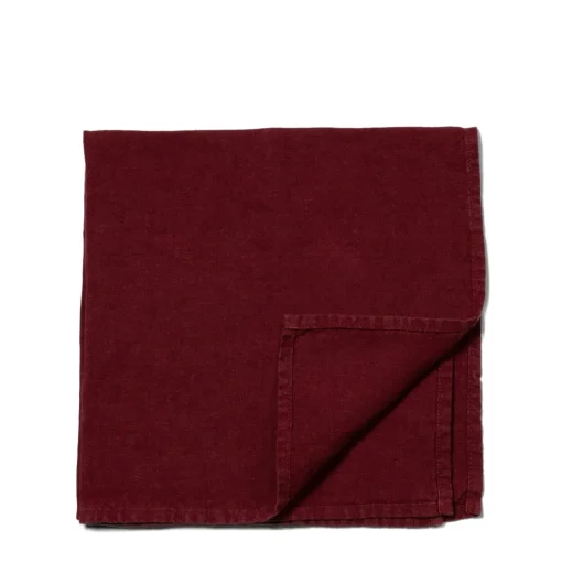 Cheap Linen Burgundy Napkin 47 x 47cm Napkins | Get It In Time For Christmas