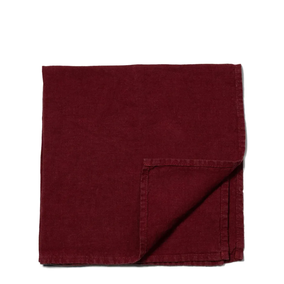Cheap Linen Burgundy Napkin 47 x 47cm Napkins | Get It In Time For Christmas