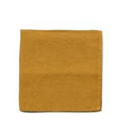 Outlet Linen Ochre Napkin 47 x 47cm Napkins | Get It In Time For Christmas