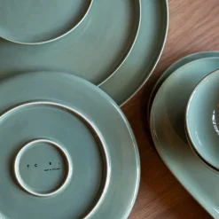Shop Luna Celadon Serving Dish 28cm (Set of 2) Get It In Time For Christmas | Table Settings