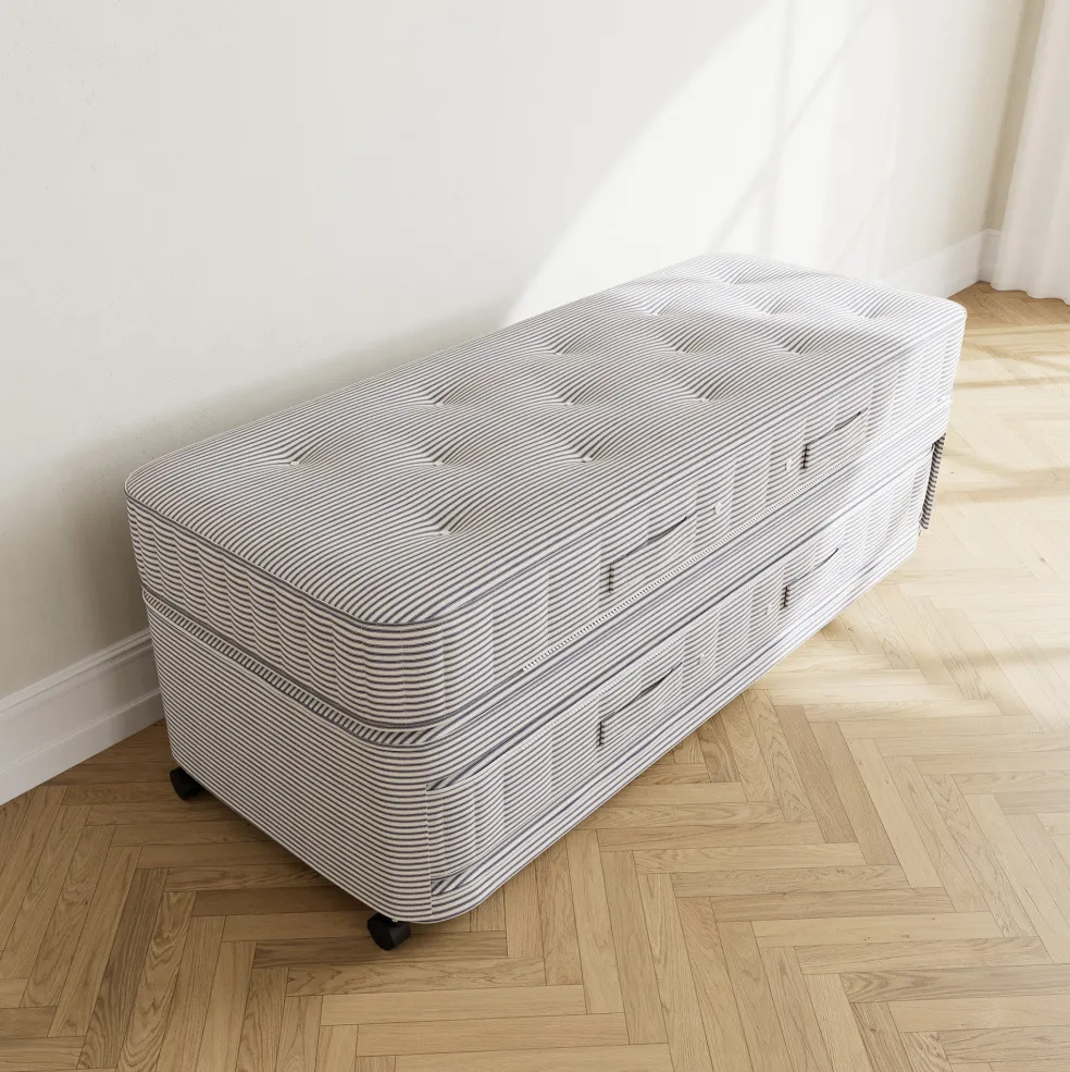 Cheap Luxury Pocket Sprung Single/King Size Divan Guest Bed In Stock | Bedroom Furniture