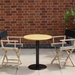 Best Sale Mag Bistro Table Charcoal Ceramic 70cm In Stock | Outdoor Furniture