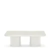 Online Mag Rectangular Coffee Table Chalk 80 x 60cm In Stock | Outdoor Furniture