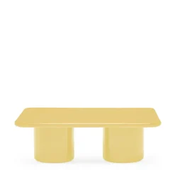 Hot Mag Rectangular Coffee Table Yellow 80 x 60cm In Stock | Outdoor Furniture