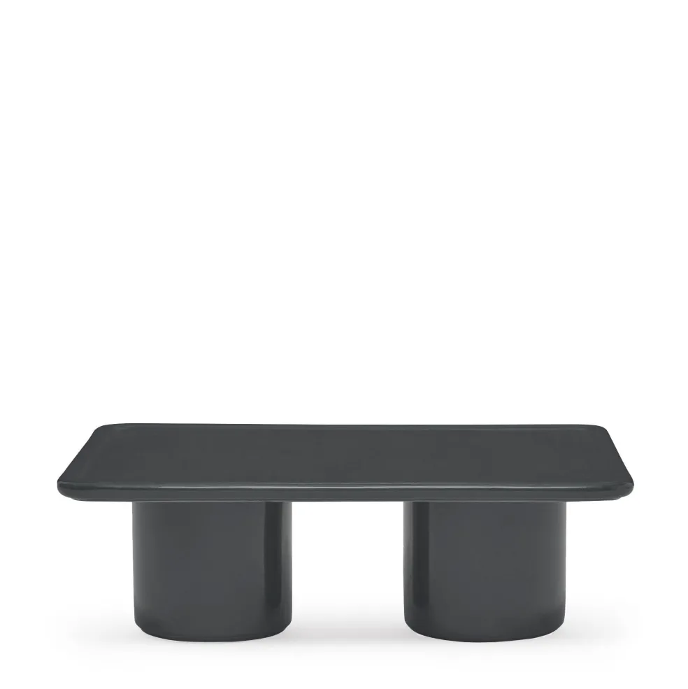 Best Mag Rectangular Coffee Table Charcoal 80 x 60cm Outdoor Furniture | Coffee & Side Tables