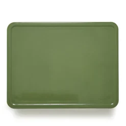 Hot Mag Rectangular Coffee Table Green 80 x 60cm Outdoor Furniture | Coffee & Side Tables