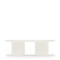 Online Mag Rectangular Coffee Table Chalk 80 x 60cm In Stock | Outdoor Furniture