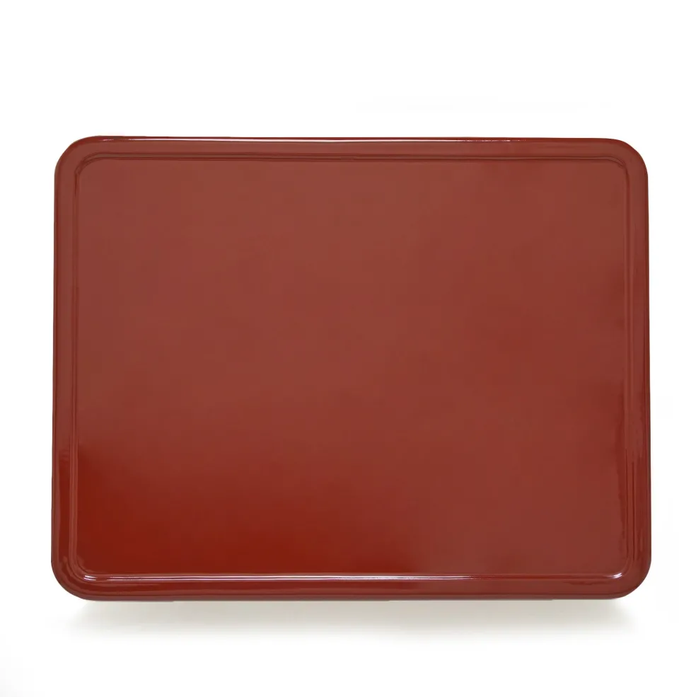 Outlet Mag Rectangular Coffee Table Red 80 x 60cm Outdoor Furniture | Coffee & Side Tables