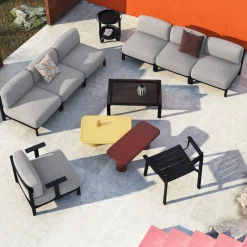 Hot Mag Rectangular Coffee Table Yellow 80 x 60cm In Stock | Outdoor Furniture