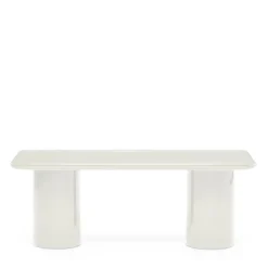 Clearance Mag Rectangular Low Side Table Chalk 90 x 40cm In Stock | Outdoor Furniture