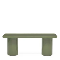Clearance Mag Rectangular Low Side Table Green 90 x 40cm In Stock | Outdoor Furniture