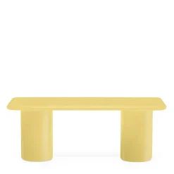 Best Sale Mag Rectangular Low Side Table Yellow 90 x 40cm In Stock | Outdoor Furniture
