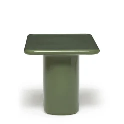 Clearance Mag Rectangular Low Side Table Green 90 x 40cm In Stock | Outdoor Furniture