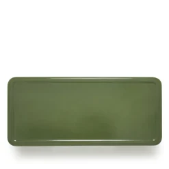 Clearance Mag Rectangular Low Side Table Green 90 x 40cm In Stock | Outdoor Furniture