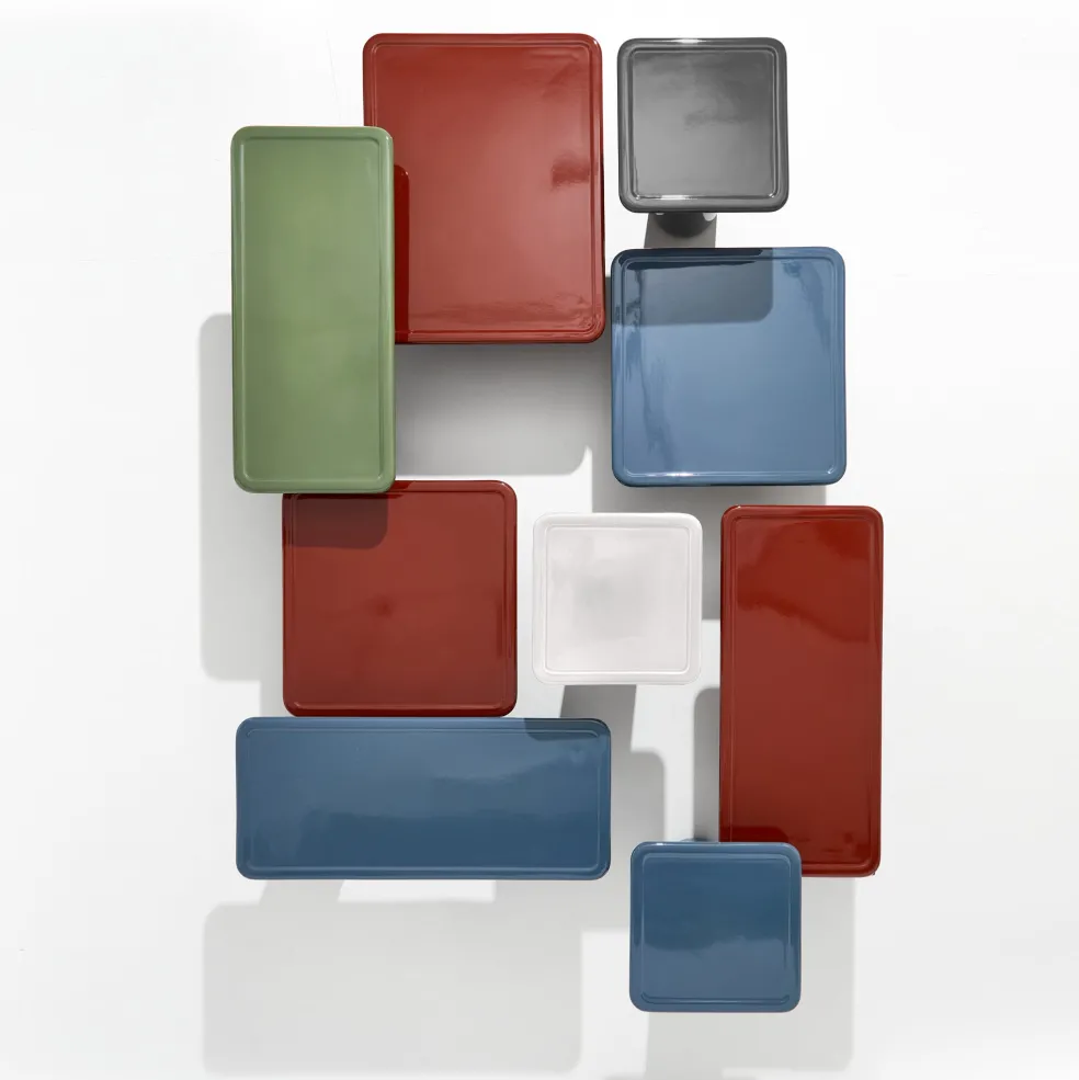 Clearance Mag Rectangular Low Side Table Chalk 90 x 40cm In Stock | Outdoor Furniture