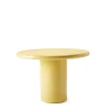 New Mag Round Low Side Table Yellow 50cm In Stock | Outdoor Furniture