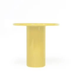 Cheap Mag Round Tall Side Table Yellow 40cm In Stock | Outdoor Furniture