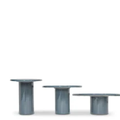 Discount Mag Round Tall Side Table Dark Blue 40cm In Stock | Outdoor Furniture