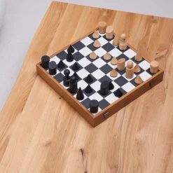 Discount Milos Chess Set Black & White Luxury Gifts | Games & Entertaining