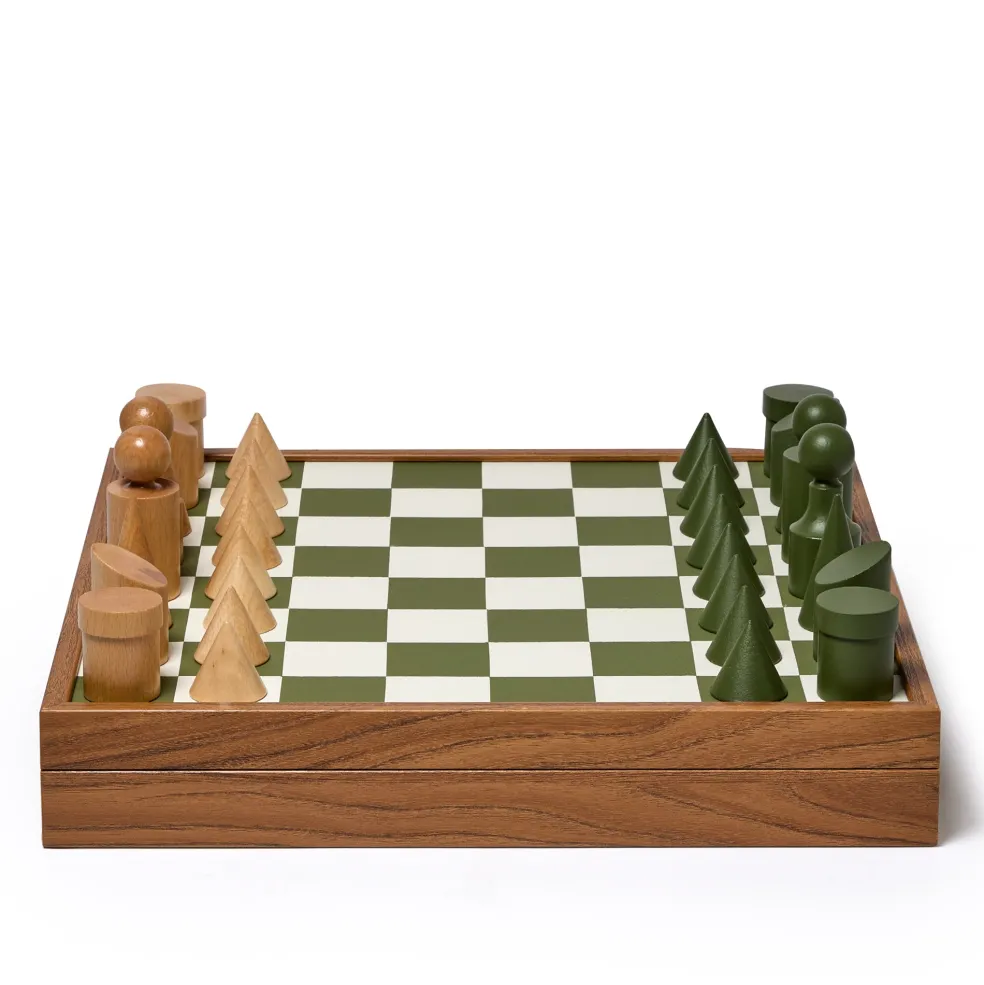 Discount Milos Chess Set Olivine Luxury Gifts | Games & Entertaining