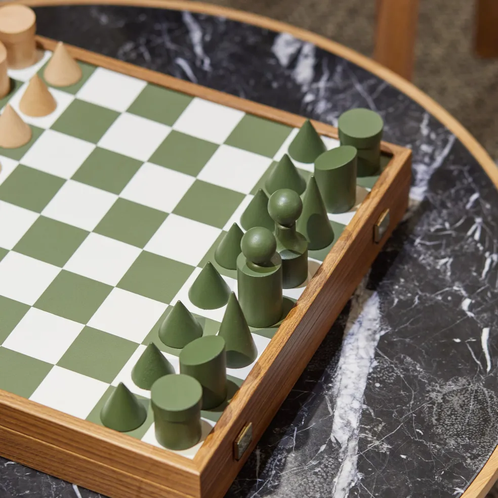 Discount Milos Chess Set Olivine Luxury Gifts | Games & Entertaining