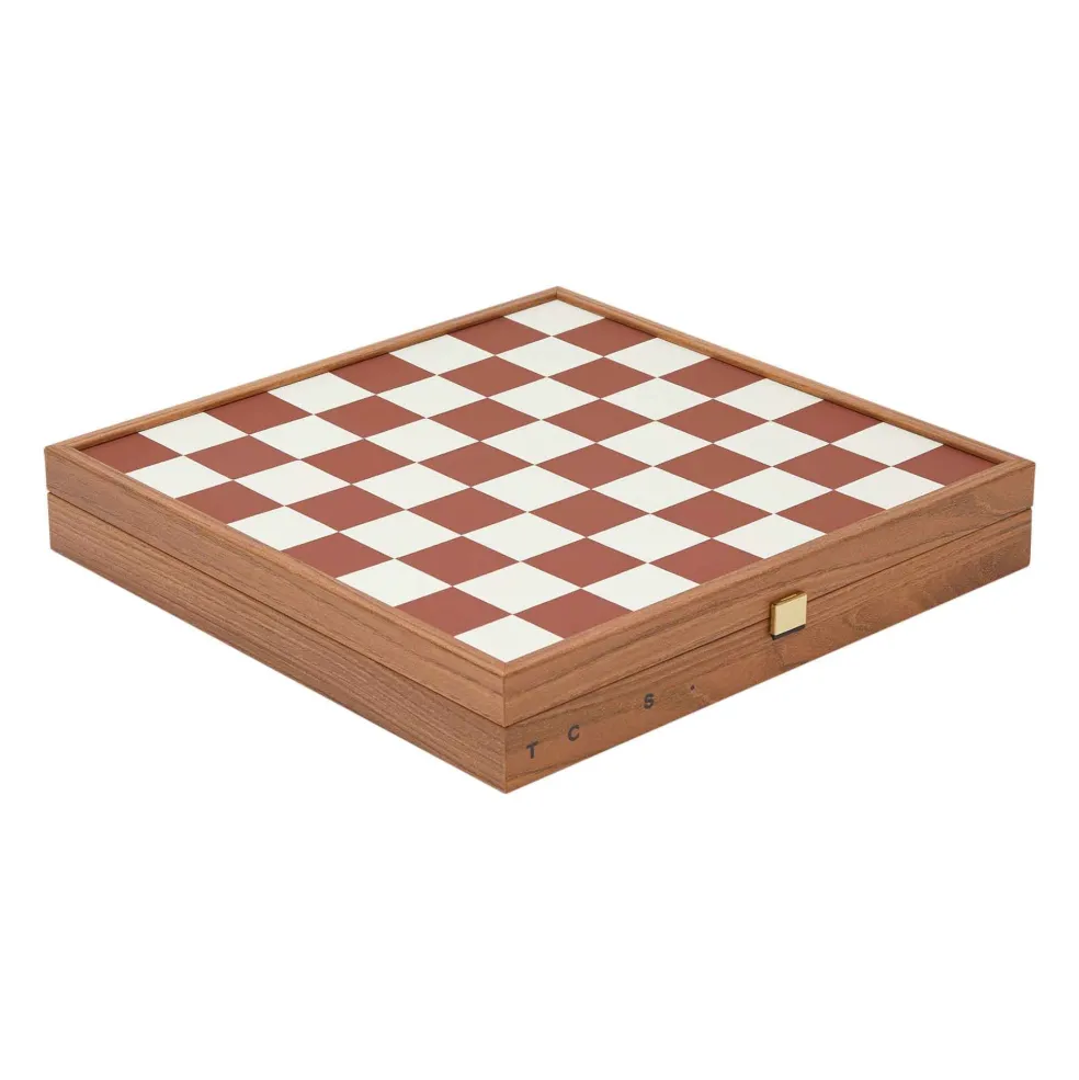 Cheap Milos Chess Set Terracotta Luxury Gifts | Games & Entertaining