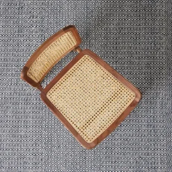 New Mini Diamond Rug Indigo 300 x 200cm Rugs