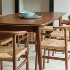 Outlet Ninety Extending Dining Table Dark Walnut 200cm Dining Tables