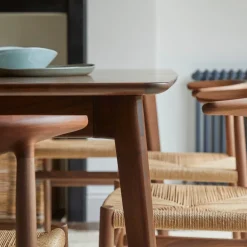 Outlet Ninety Extending Dining Table Dark Walnut 200cm Dining Tables