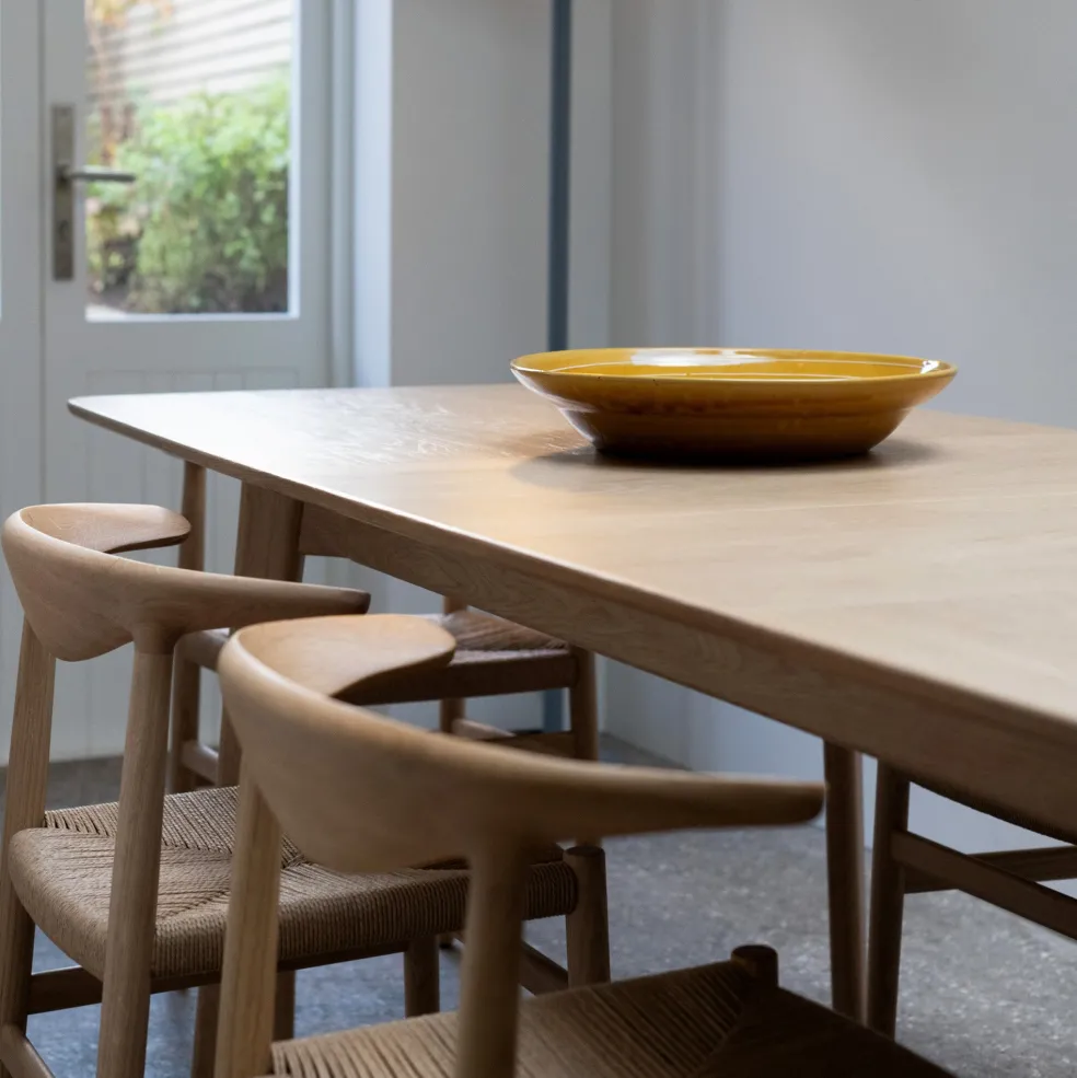 Clearance Ninety Extending Dining Table Oak 160cm Dining Tables