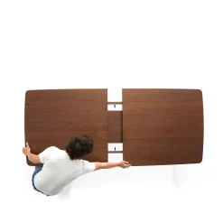 Outlet Ninety Extending Dining Table Dark Walnut 200cm Dining Tables